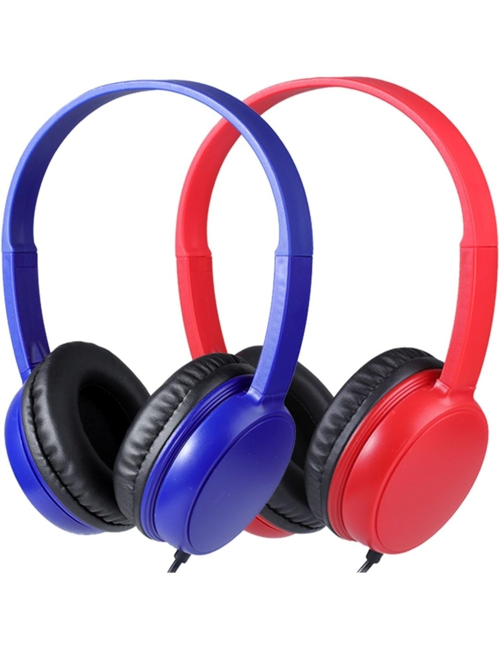 2- Pack Kids Headphones ,Durable Wired Headphones For Student And Adults.